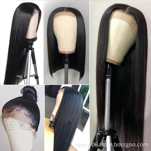 150% 180% Density HD Full lace Human Hair Wig,Glueless Full HD Lace wig,Natural Virgin Human Hair Lace Front Wig for Black Women